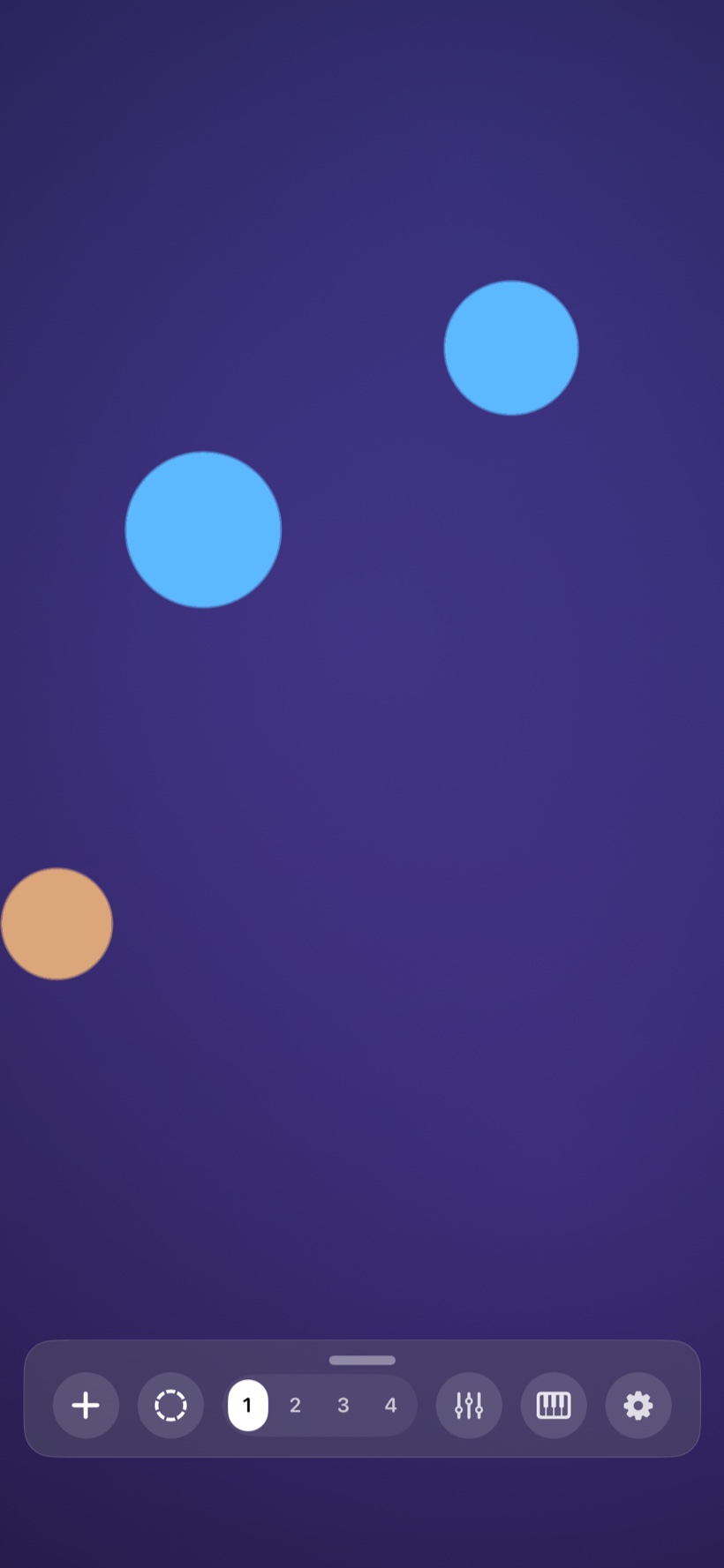 A single particle layer